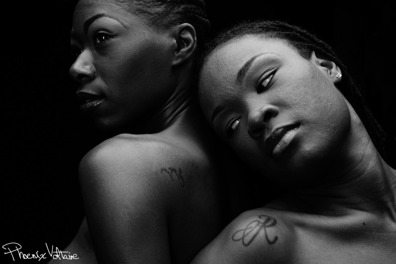 Female model photo shoot of Niah Lee and Ronzie by Phoenix Voltaire