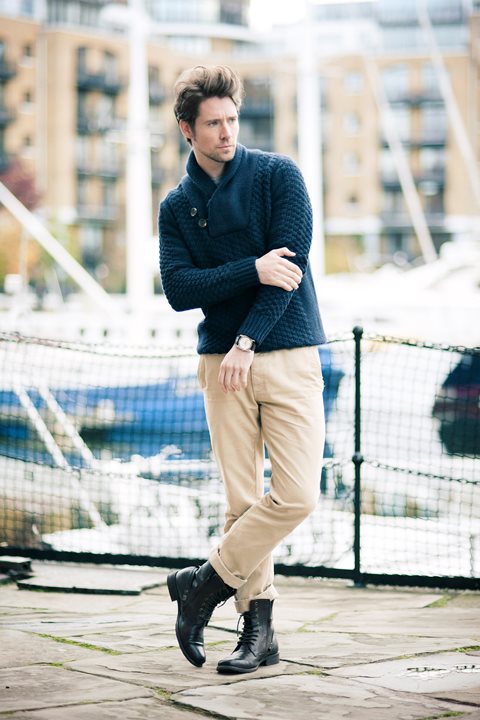 Male model photo shoot of Thomas Coulston in st katherines dock
