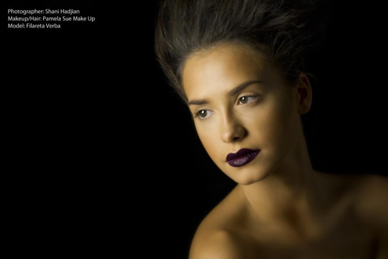 Female model photo shoot of PamelaSue MUA by SLH Photography