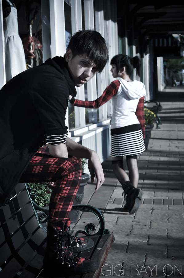 Male and Female model photo shoot of Conner Hobson and danica by Gigi Baylon Photography in Fuquay-Varina, NC