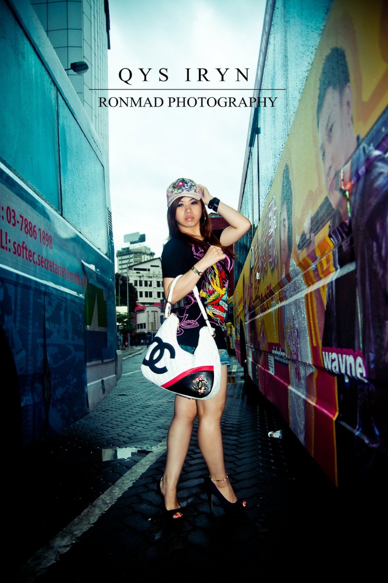 Female model photo shoot of Qys Iryn in Kuala Lumpur