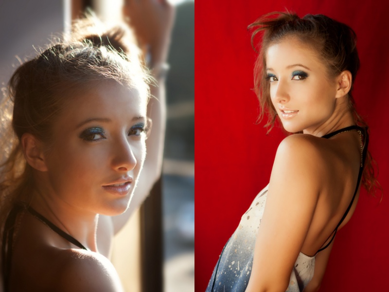 Male and Female model photo shoot of magicmarkerphoto and Chelsea Conrad in Hollywood, makeup by oooooomua