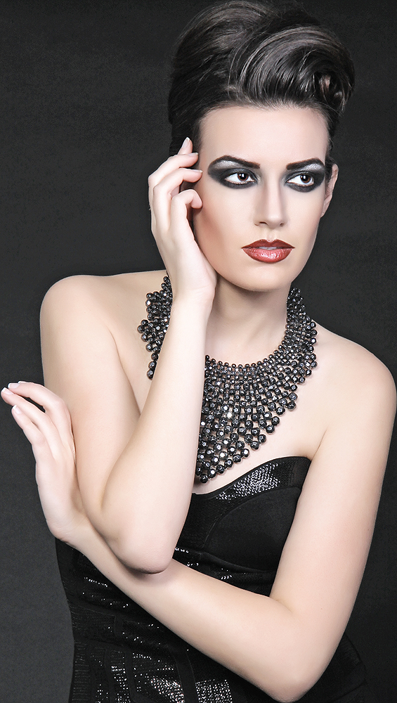 Female model photo shoot of Jenna Moreci by Silke Gabrielle in Sunnyvale, CA, makeup by Simply Lexy