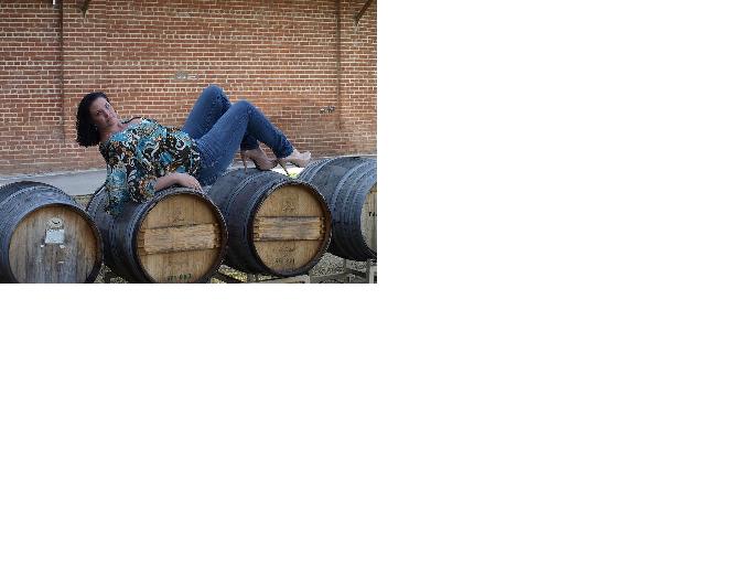 Female model photo shoot of  The BB in sugerhouse winery