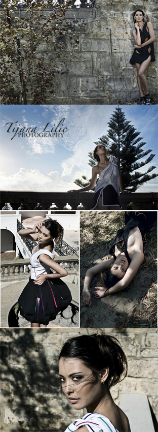 Female model photo shoot of Tijana Lilic, makeup by Michelle Barber