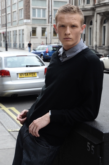 Male model photo shoot of Thomas Busby in London