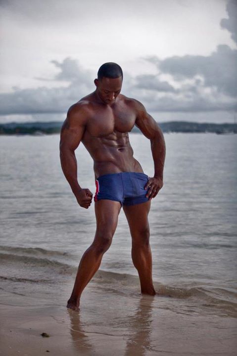 Male model photo shoot of Justin Mr XL Williams in HEDONISM 2 NEGRIL, JAMAICA