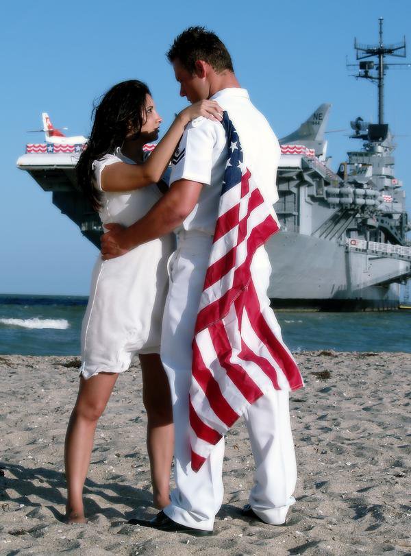 Female and Male model photo shoot of TeresaM and mikebeidler by Design152studio Pro in Corpus Christi, TX USS Lexington