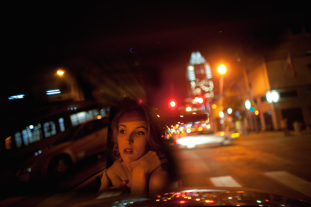 Female model photo shoot of Dandilion Olsen in Downtown Austin Texas