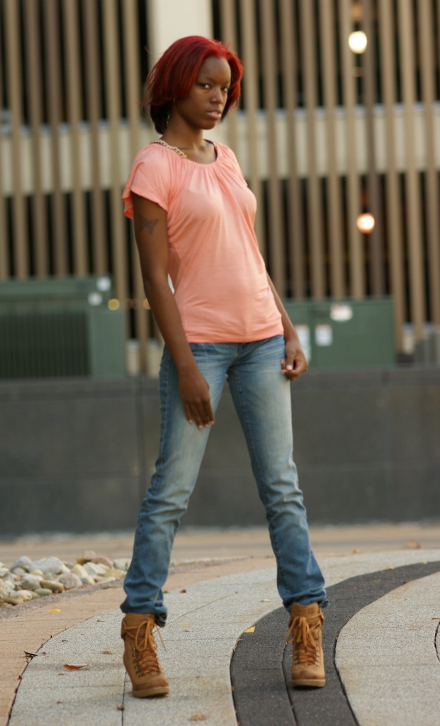 Female model photo shoot of Rakia Powell in Davenport, iowa