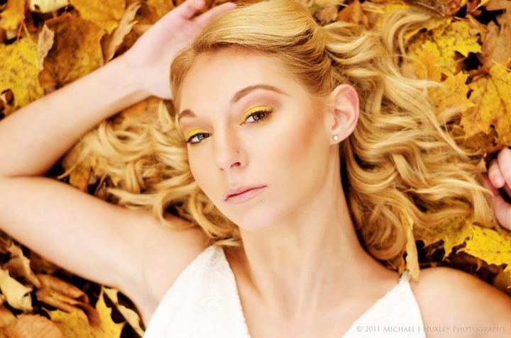 Female model photo shoot of Ashley Lynn Modeling by Michael J Huxley Photo, makeup by Yemisi Rose