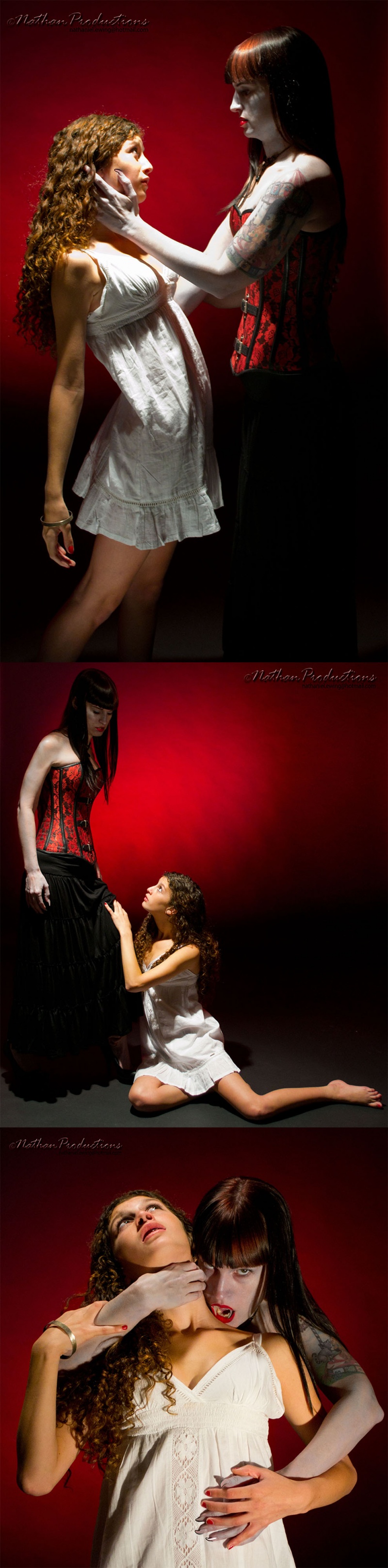 Male and Female model photo shoot of NathanProduction, JessieLeigh and Alona Grace in Las Vegas