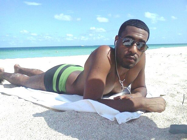 Male model photo shoot of Diamond Taylor in Miami Beach, Florida