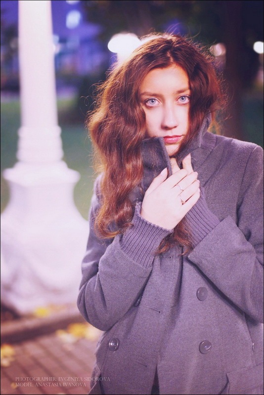 Female model photo shoot of Evgeniya_Sidorova in Moscow