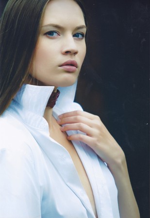 Female model photo shoot of Katia  Popova  in Paris