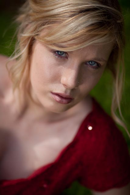 Female model photo shoot of Optical Delusion