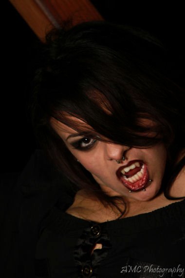 Female model photo shoot of Kittie Corpse