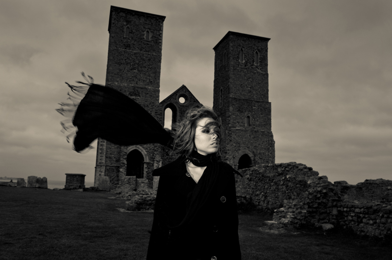 Male and Female model photo shoot of TheTallMan and Lanadora Scarlet in Reculver