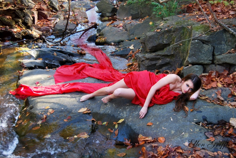 Female model photo shoot of Ellen Griffin Fantasy Art and L a u r e n  M a r i e in deep in the boonies