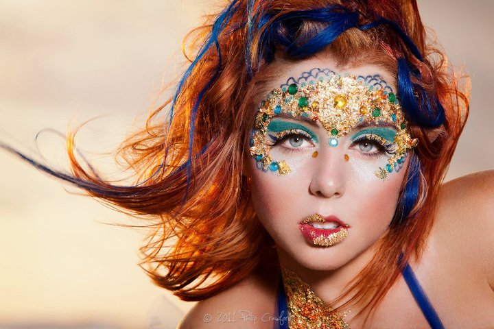 Female model photo shoot of HA Make Up and Hair Art in Galveston,TX