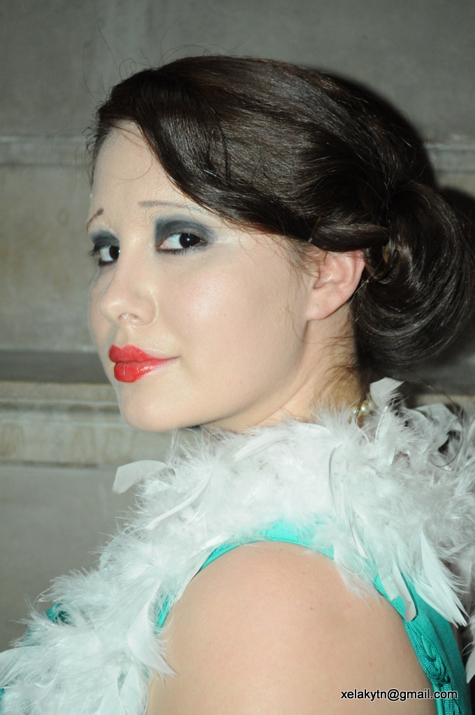 Female model photo shoot of XelaKytn , makeup by We MYLU