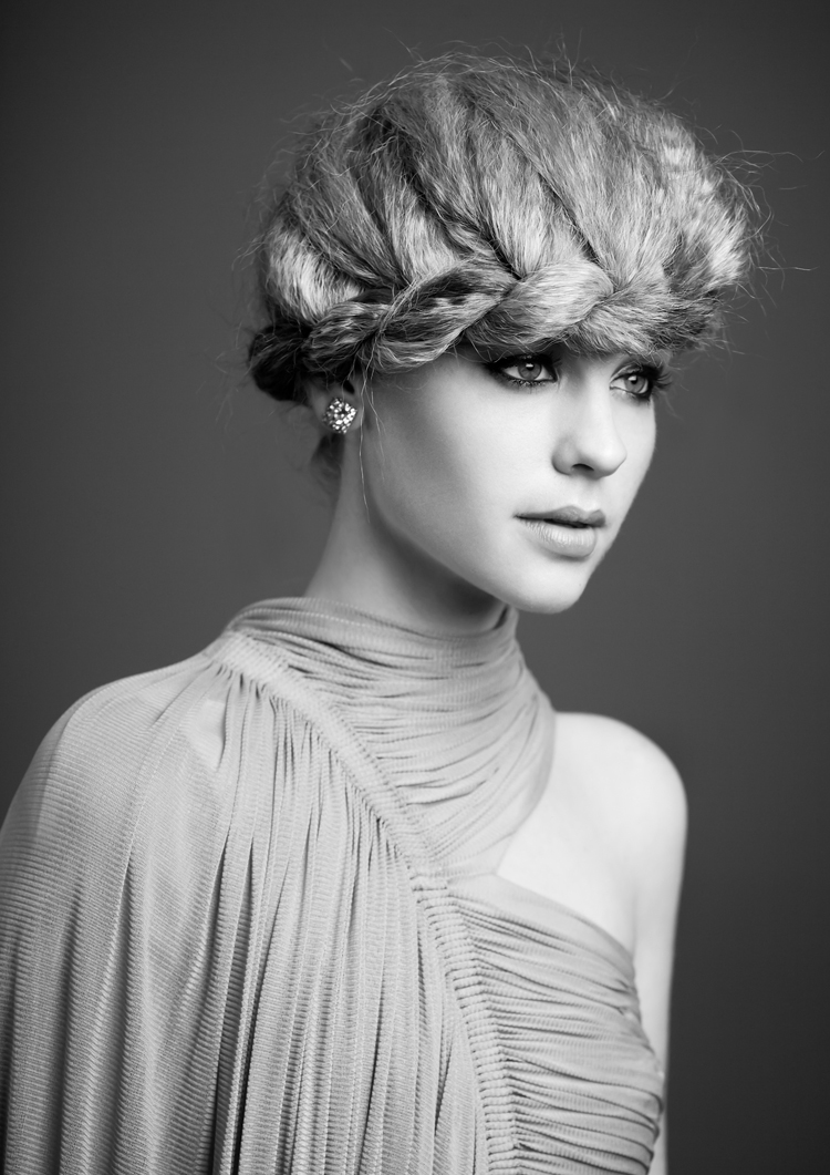 Female model photo shoot of Zucci Hairdressing
