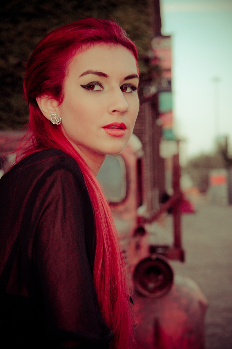 Female model photo shoot of Makeup By Reja