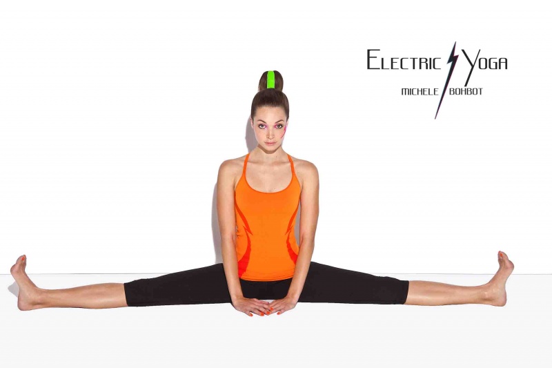 Female model photo shoot of Electric Yoga