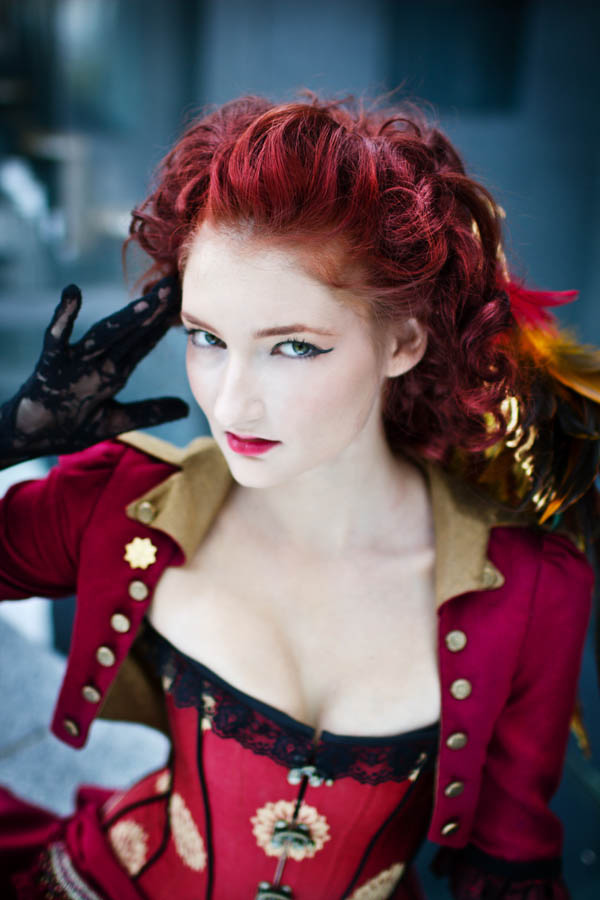 Female model photo shoot of RedDragonDesigns