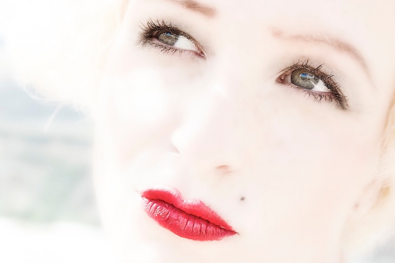 Female model photo shoot of Monroe Q by Erin Ryan