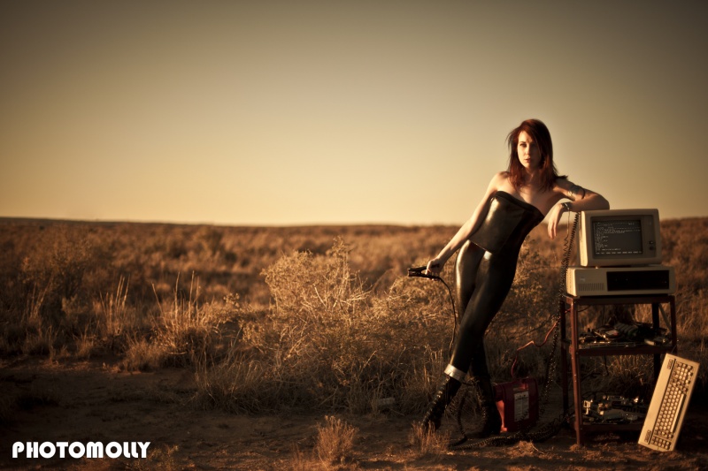 Female model photo shoot of JMaryV by John Herdson in New Mexico