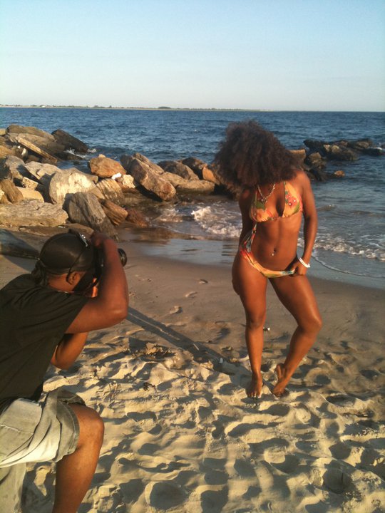 Female model photo shoot of Creole B in NY2011