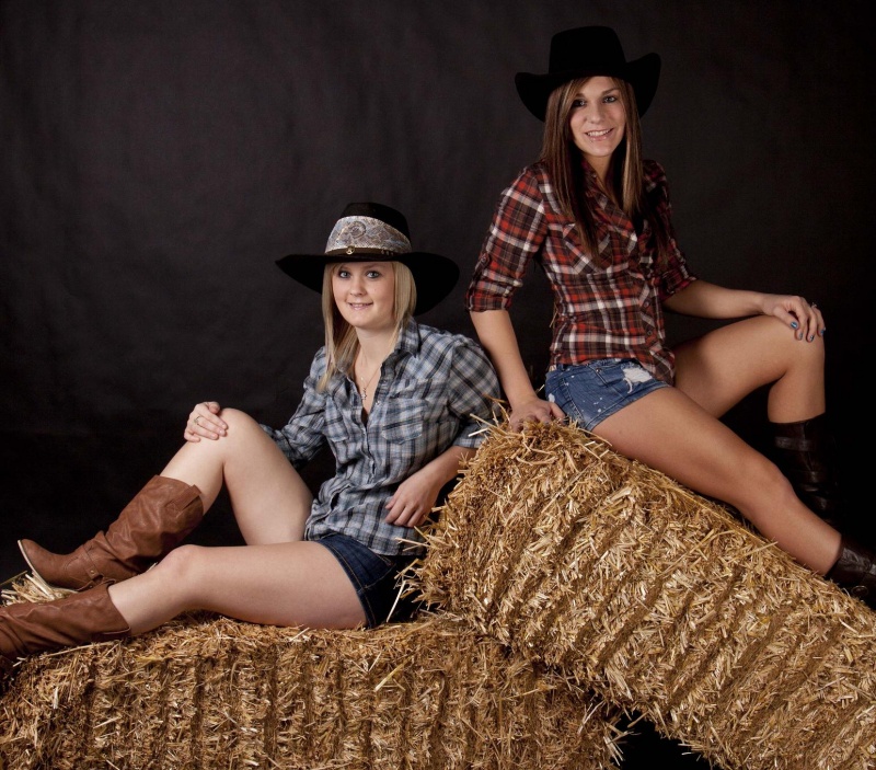 Female model photo shoot of sam shotwell and Heather Anderson by Holliday photography