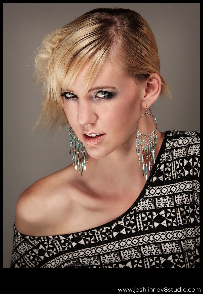 Female model photo shoot of Makeup by Leah in Idaho