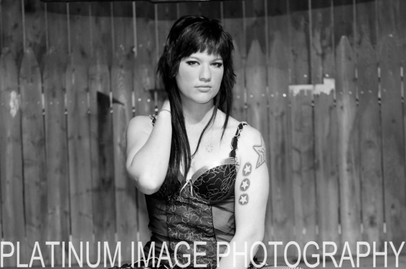 Female model photo shoot of Courtnie Morgan in the junkyard nashua