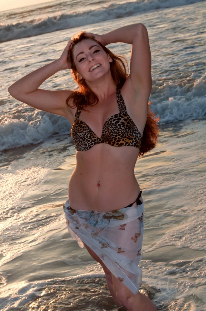 Female model photo shoot of Haley Evans  by Angers PhotoGraphics in rat beach in torrance