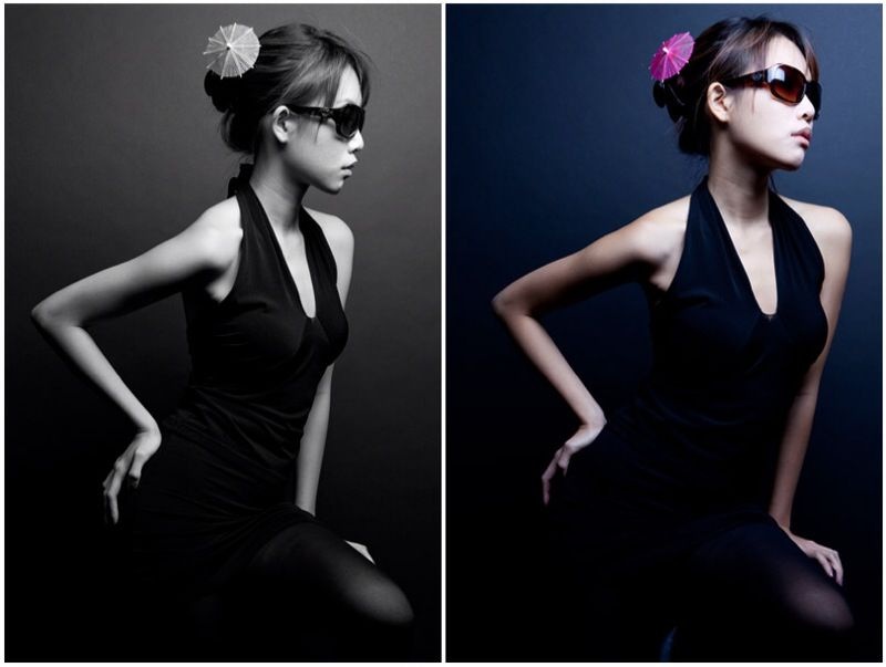 Female model photo shoot of Yun Xin