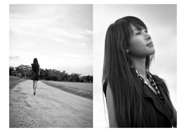 Female model photo shoot of Yun Xin