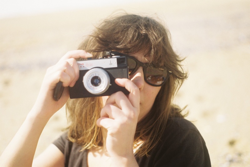 Female model photo shoot of Alda Silva in Praia da Memória, Matosinhos
