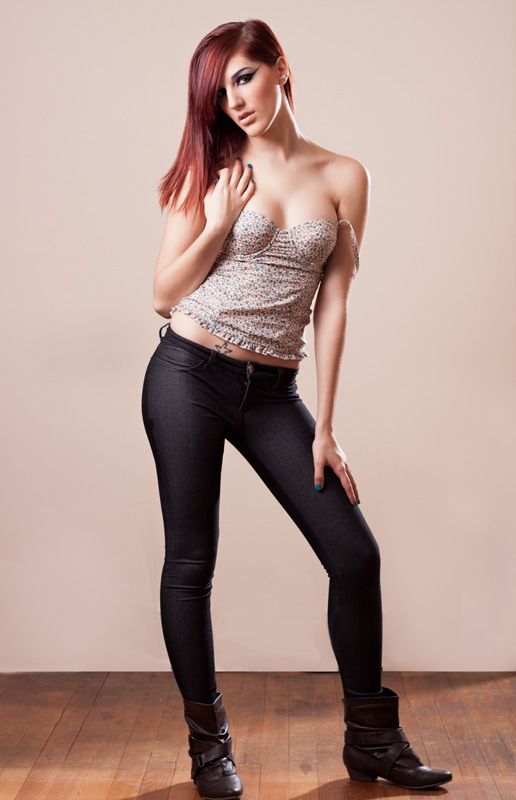 Female model photo shoot of Jessica Abigale by Dan K Photography, makeup by Brittany Diaz MUA