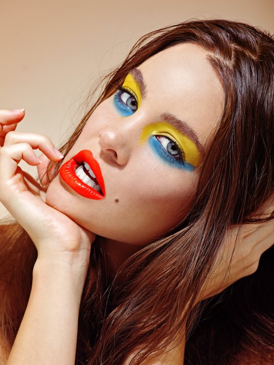 Female model photo shoot of MichelleDModel by TDL, makeup by ASHA school of makeup 