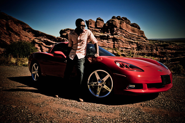 Male model photo shoot of Dev21 in Red Rocks, CO