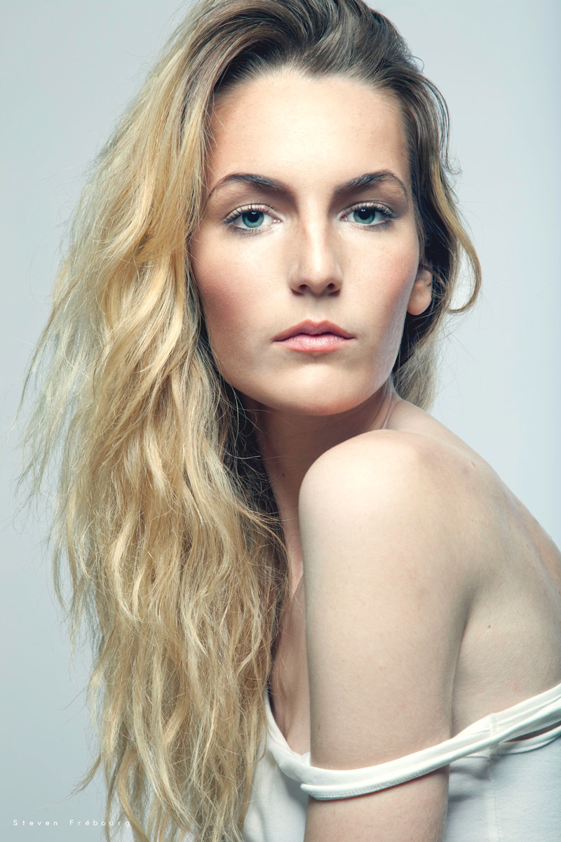Female model photo shoot of Josephine de Lorgeril by Steven frebourg