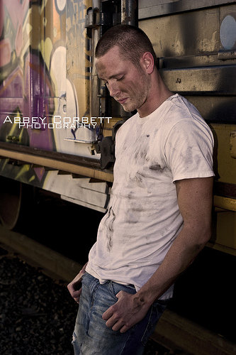 Male model photo shoot of Mykal Shane Harris