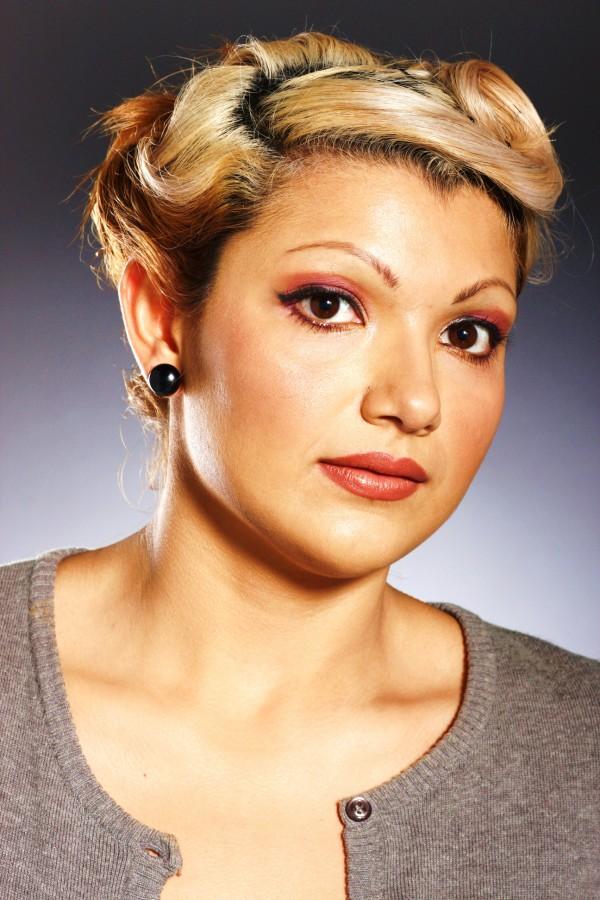 Female model photo shoot of Bree Caballero MUA in Makeup Designory