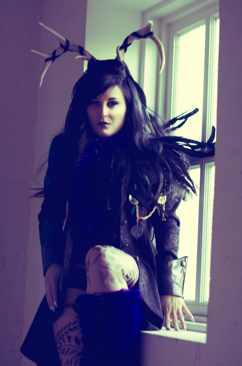 Female model photo shoot of VampireKitten