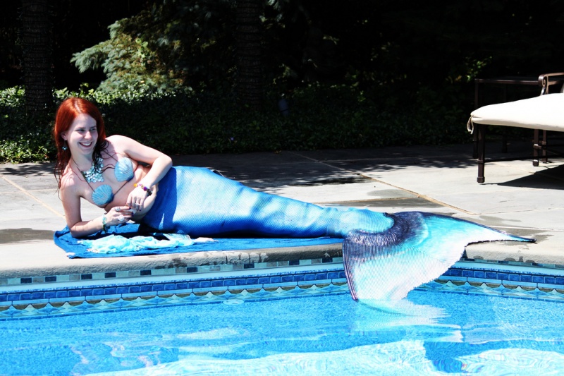 Female model photo shoot of Mermaid Luna