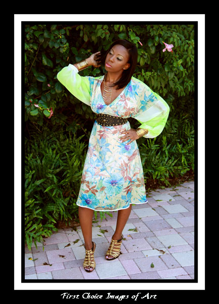 Female model photo shoot of Fyerce OutLook by DFW MVP Photography in Miami, FL, clothing designed by Lucia Craciun