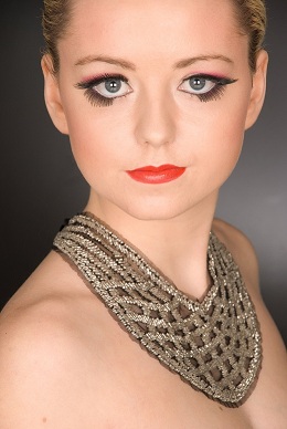 Female model photo shoot of Jordyn Acason Make-up