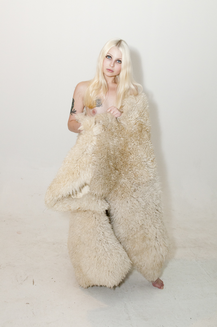 Female model photo shoot of Delilah Beanblossom by Milanphotos in Dexter Studios
